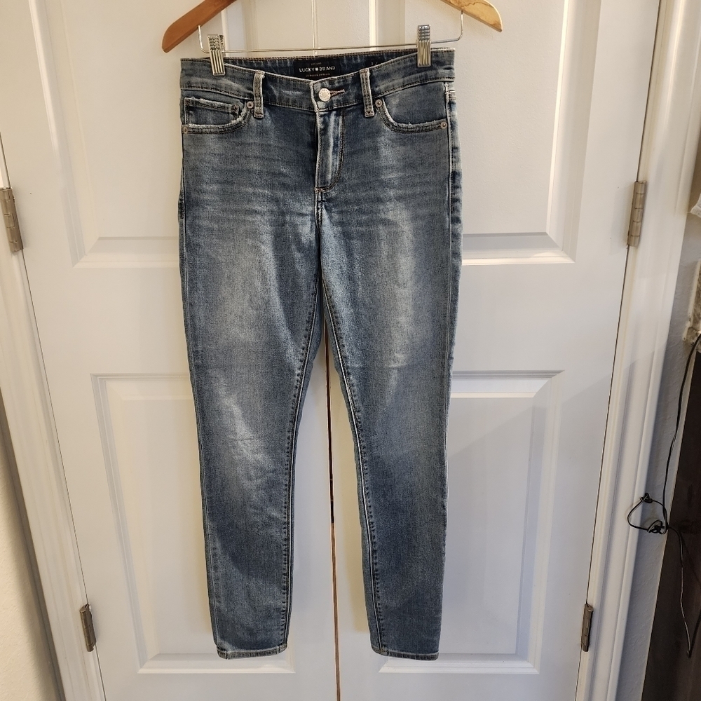 Lucky Brand Jeans Womens Size 2/26 KEYN Ava skinny Jean low rise